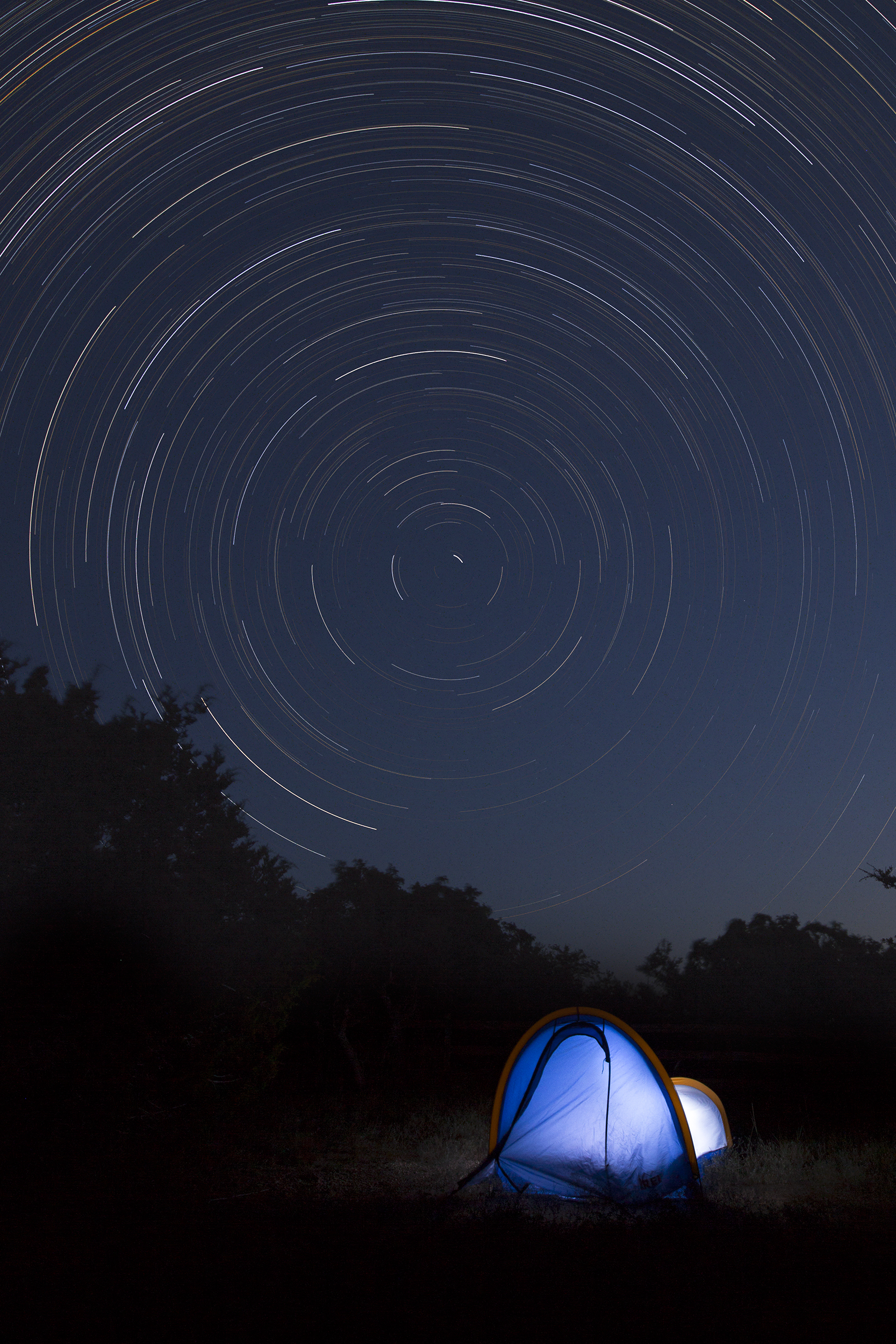 Camping in the Texas Hill Country