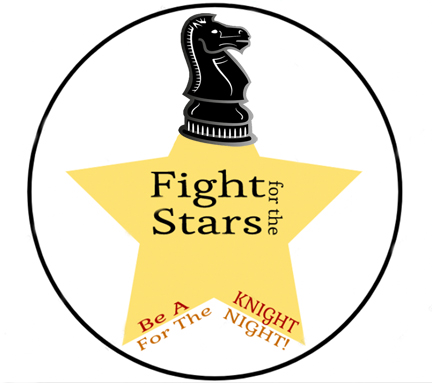 Fight for the Stars in a Circle chess knight