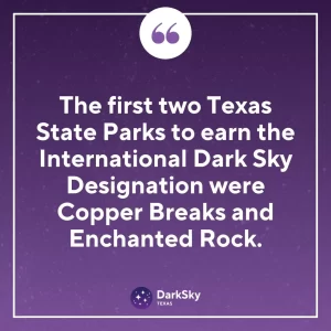 Texas Parks Pave the Way to Darker Skies