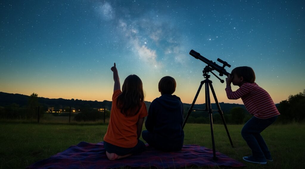 Stargazing with a childlike wonder How to get children to protect the night sky - Featured Image