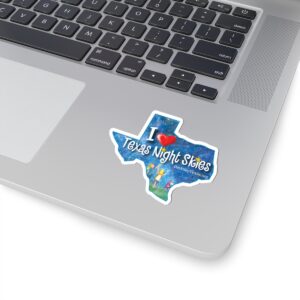 Texas Night Skies Kids Sticker