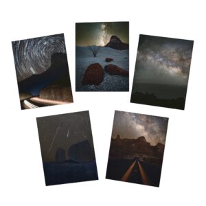 Night Sky Greeting Cards (5-Pack)