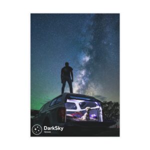 Postcard Space Puppy