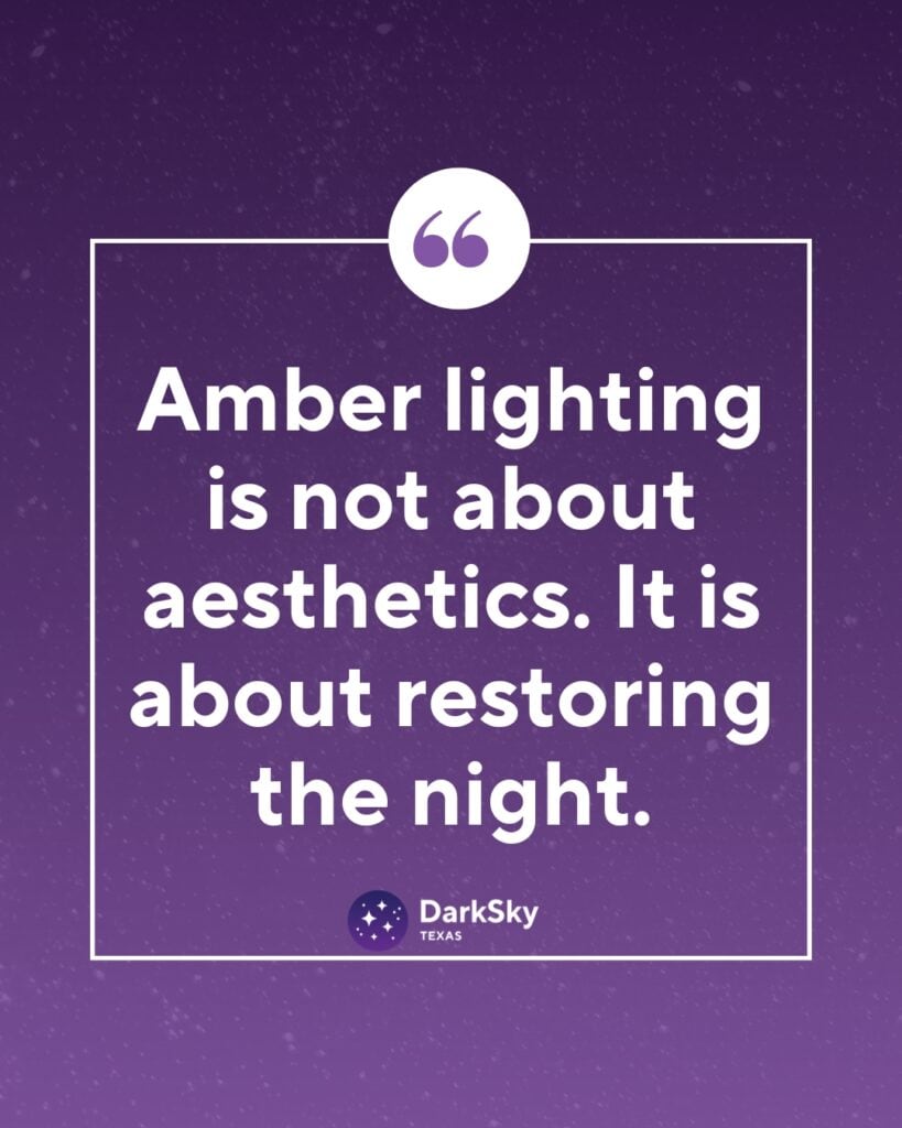 Why Amber Lighting Should Be the Default Choice at Night - Internal Image